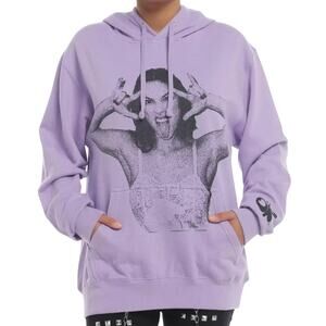 Olivia Rodrigo Rock Jumbo Print Hoodie Size Large New without Tag